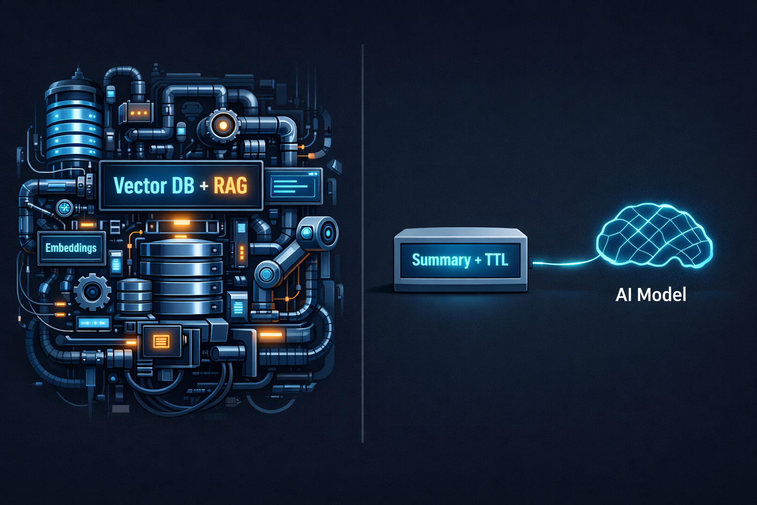 You Don't Need a Vector Database for AI Conversation Context